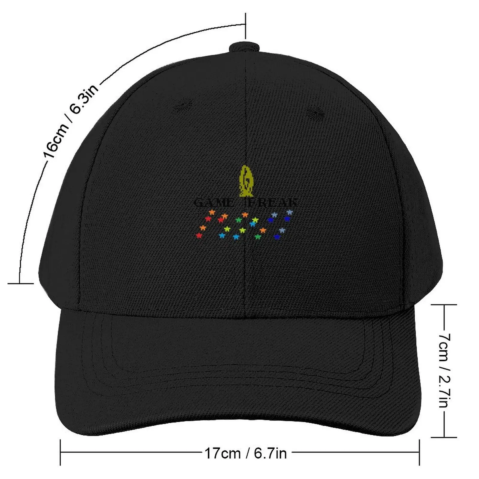 Game Freak Baseball Cap Hat Luxury Brand Anime custom Hat Golf Wear Men Women's