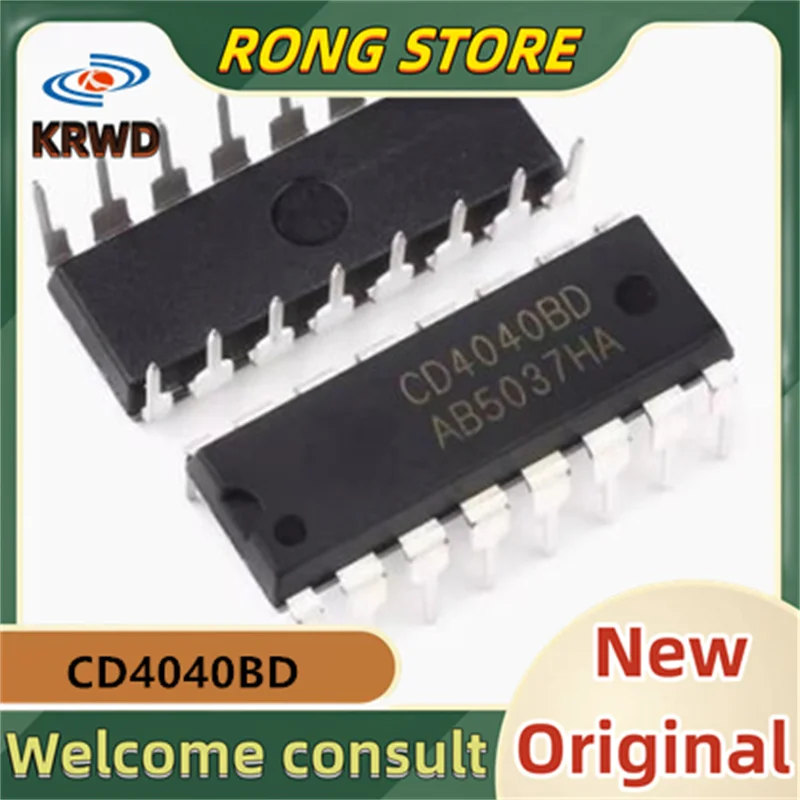 

(30 шт.) CD4040BD CD4027BE CD4021BE CD4026BE CD4042BE DIP16 Новый и оригинальный чип IC