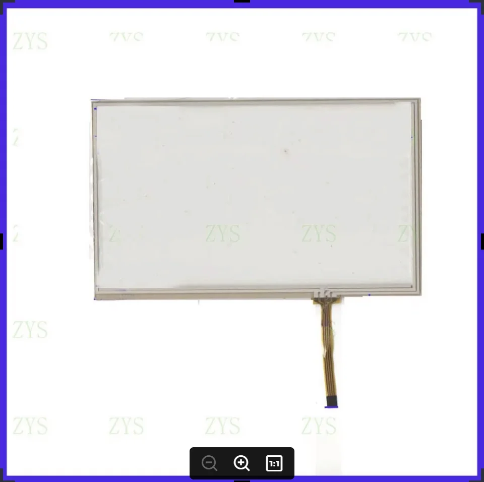 Wholesale for Kenwood KVT696 this is compatible  comNEW 7inch 4 line For Car DVD touch screen panel Sensor glass