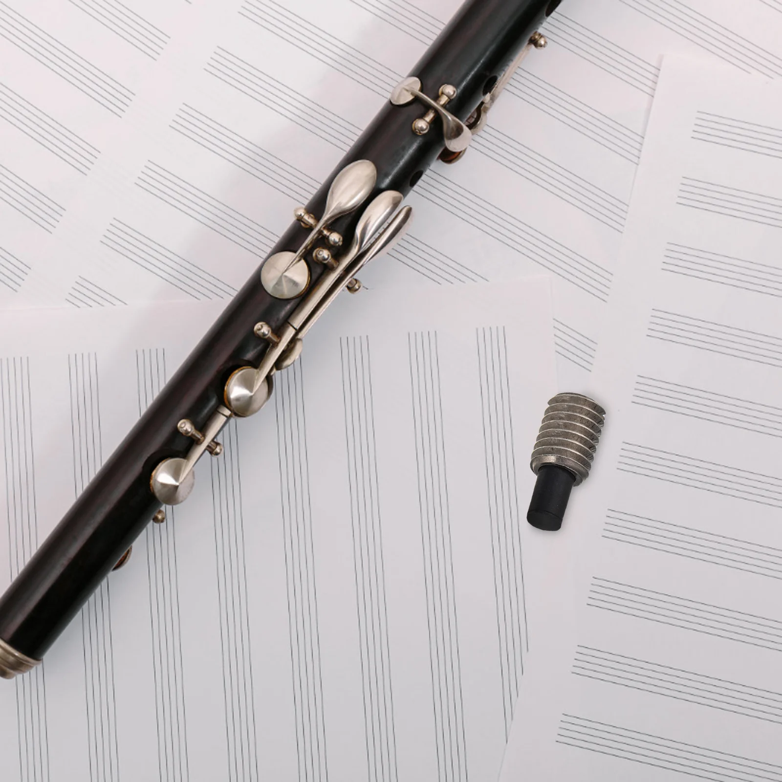 5 قطعة أداة النفخ المعدنية المسمار عصا لصق قوي الفولاذ المقاوم للصدأ الجزء الموسيقي تحديد الملحقات إصلاح الساكسفون #2