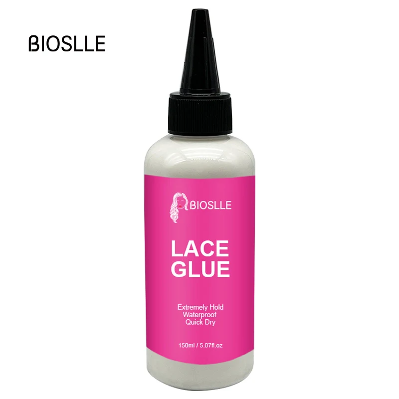 

BIOSLLE 150ML 5.07oz Waterproof Extreme Hold Invisible Tape Wig Adhesive Bonding Hair Glue Lace