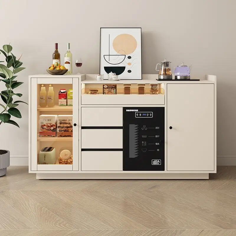 Fully automatic smart tea bar machine, household side cabinet, integrated table, desktop cabinet, desktop with disinfection