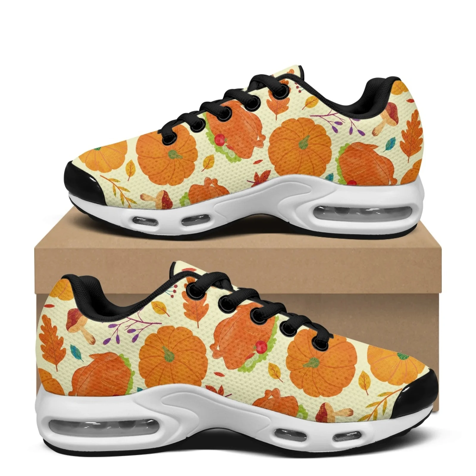 PENSTROLL Mushroom Autumn Pad Non Slip Cross Trainers for Running Mesh Tennis Sneakers Comfort Sneaker