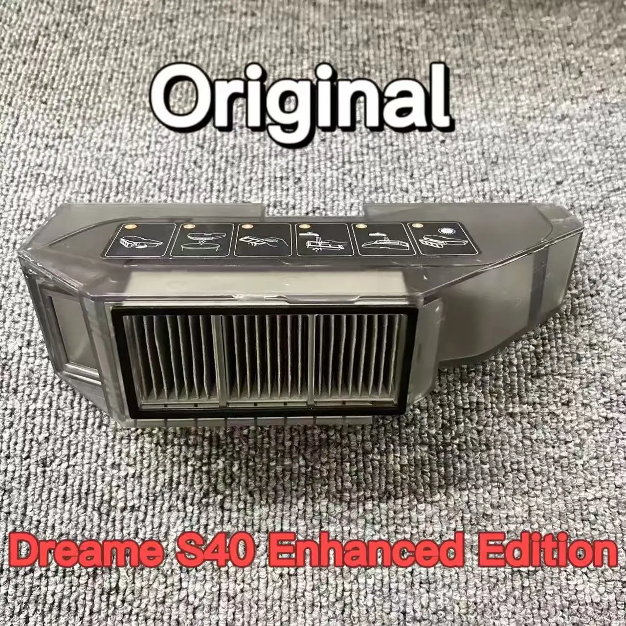 Dreame S40 Enhanced Edition Robot Vacuum Original Dustbin - Daily Replacement | Minor Visual Flaws, FULL WORKING CONDITION!