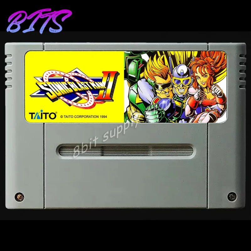 16bit Game cards：Sonic Blast Man 2 ( Japanese NTSC Version!! )