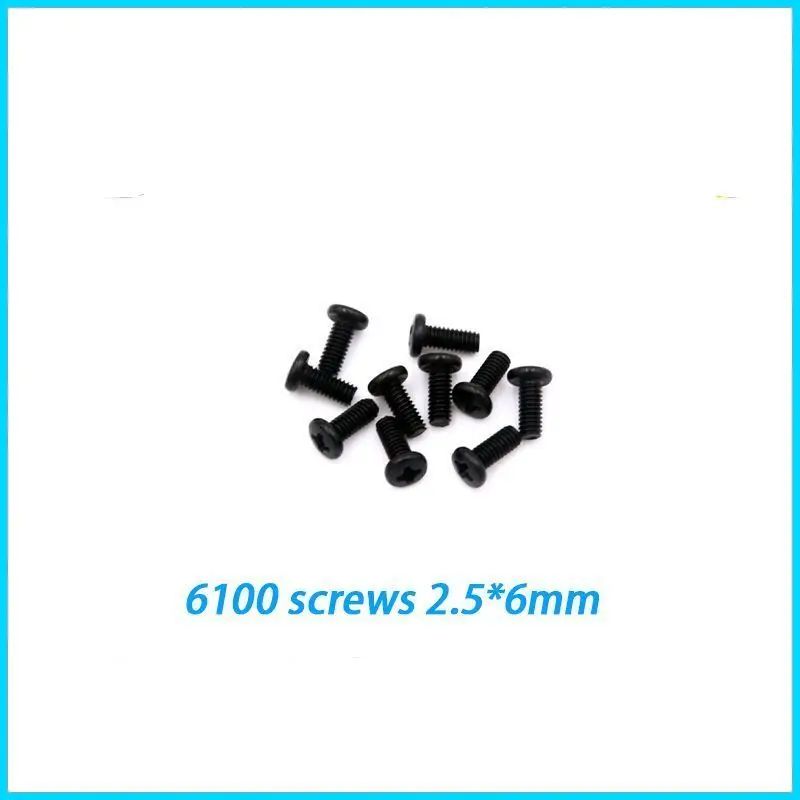 SCY 16101 1/16 RC Car Original Spare Parts 6100 2.5*6mm screws   Suitable for SCY 16101 16102 16103 Car