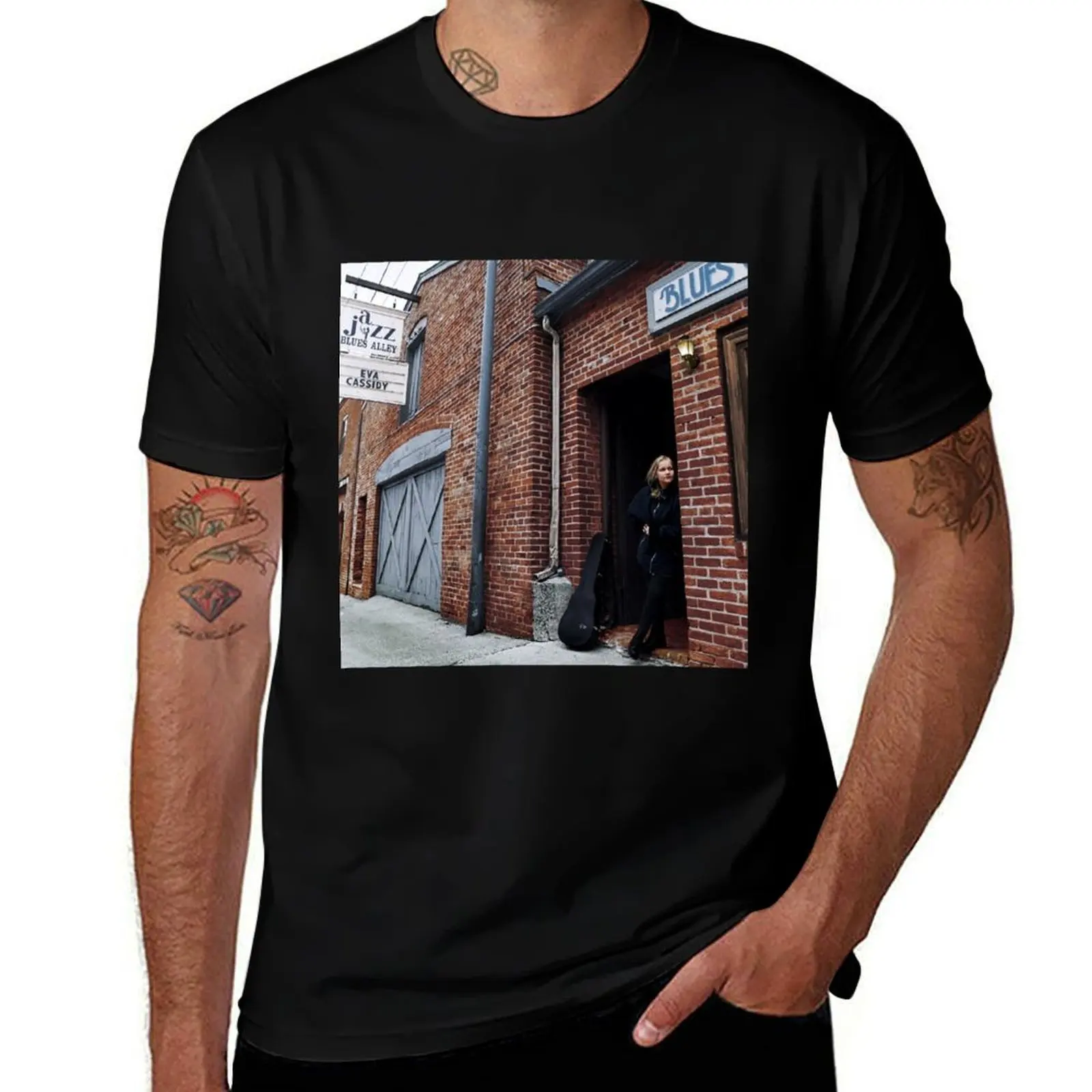 Live At Blues Alley T-Shirt Summer Casual Loose T-Shirt