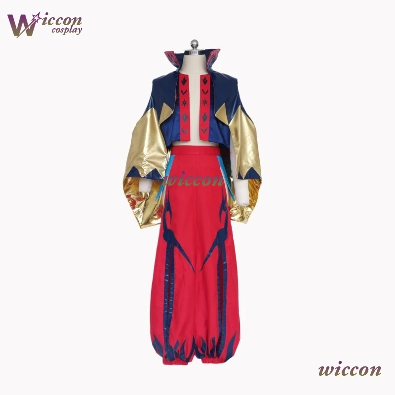 أنيمي FGO المذرة جلجامش مصير تأثيري حلي شعر مستعار حكيم الملك جلجامش لعبة لعب الأدوار الرجال الزي هالوين المعرض الملابس ديكور