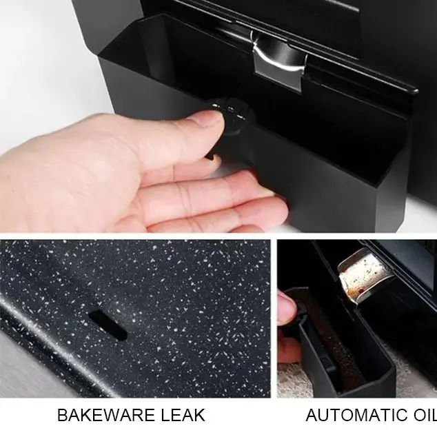 2023 مقلاة شواء كهربائية غير لاصقة ماكينة شواء اللحوم ماكينة سيخ مزدوجة الطبقات شواية شواء كهربائية مع 10 أسياخ