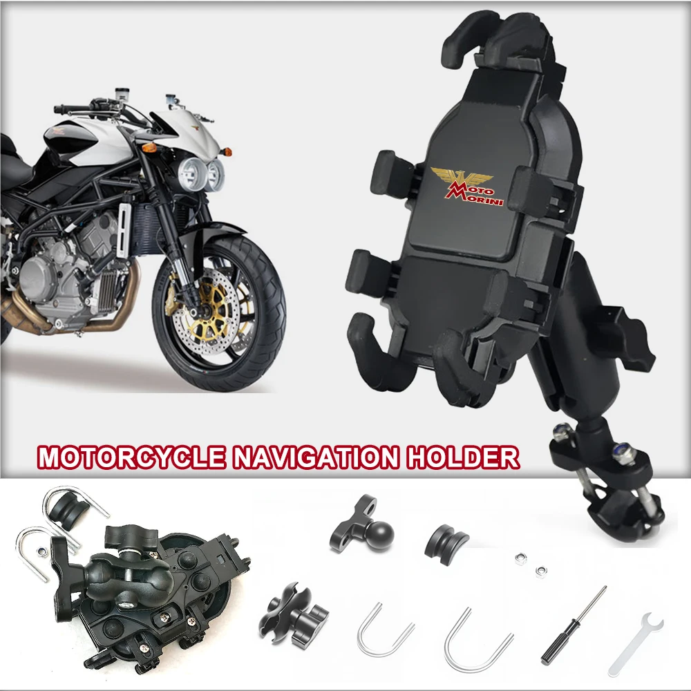 Four Groups Of Shock Absorption Modules Durable Navigation Holder For Moto Morini X-Cape Calibro Seiemmezzo SCR 6½ STR 650 650X