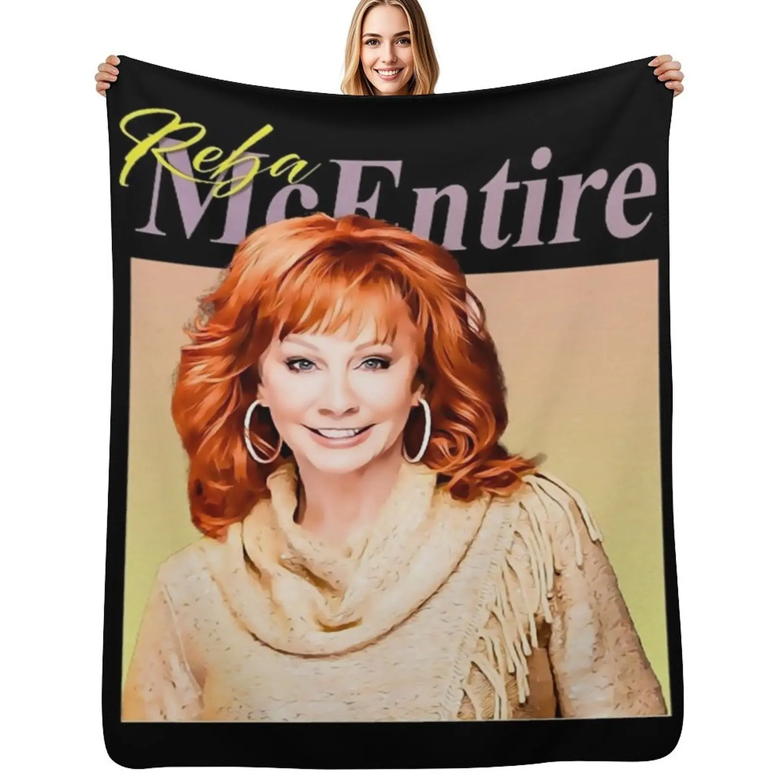 

Rébà music Mcéntìré (4) Throw Blanket Machine Washable Soft Warm Blanket