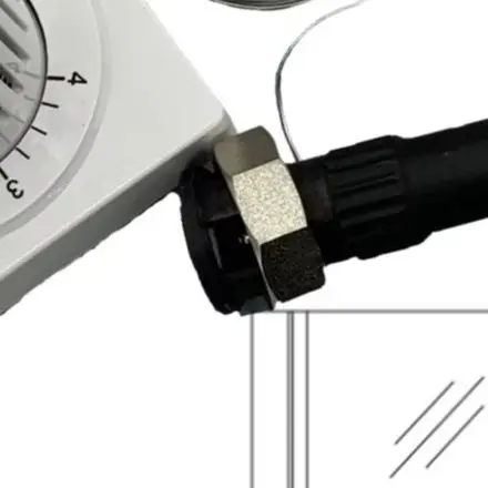 2000mm Capillary Thermostat Head Limiting Function For Standard Radiator Valves for custom Installation Thermostat