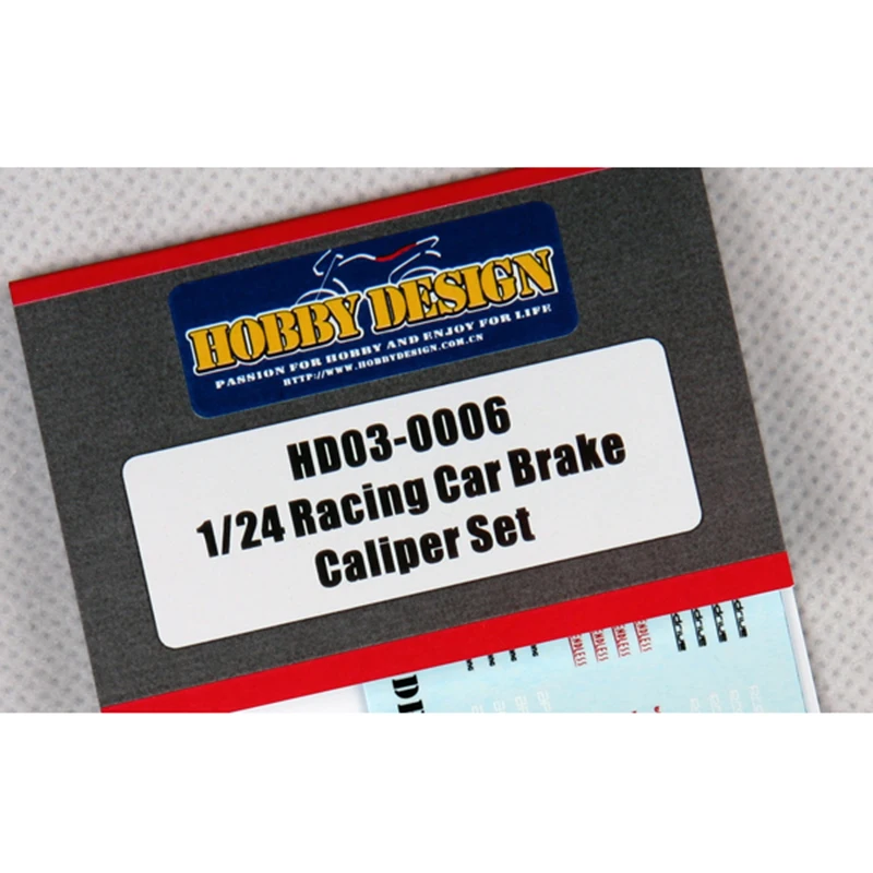 Hobby Design 1/24 HD03-0006 GTR Resin Brake Caliper Kit (Resin +PE+ sticker) Model Car Modified Parts