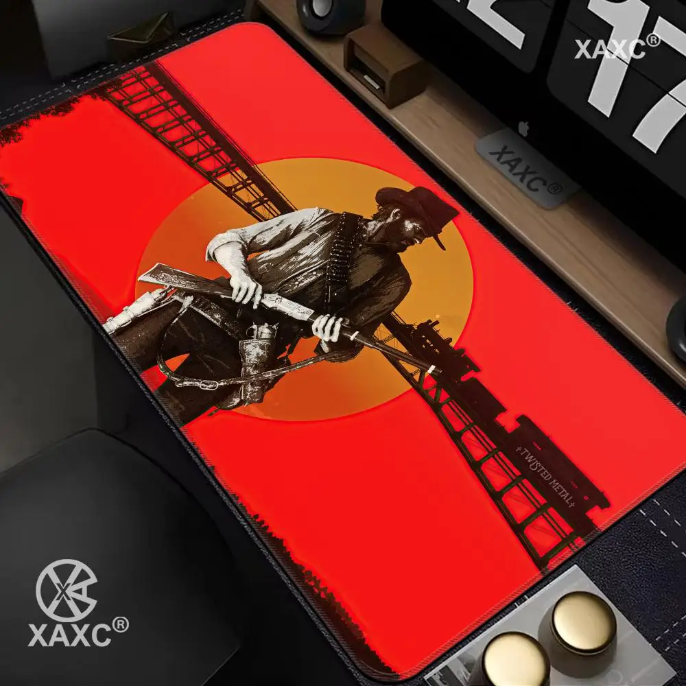 Gaming Keyboard R-Red Dead Redemption 2 Mouse Pad Pc Gamer Girl Desk Mat Xxl Anime Cute Mouse Pad Computer Accessories Pad