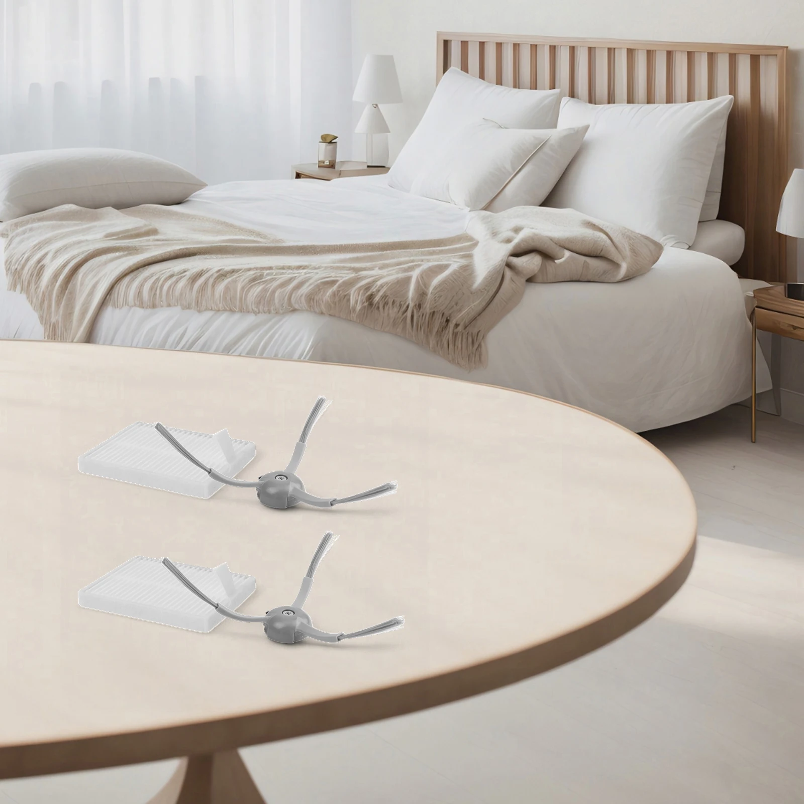 Affordable Side Brushes and Filters for ILIFE for v20 and For Vyzzle D10 Essential for Robotic Vacuum Functionality