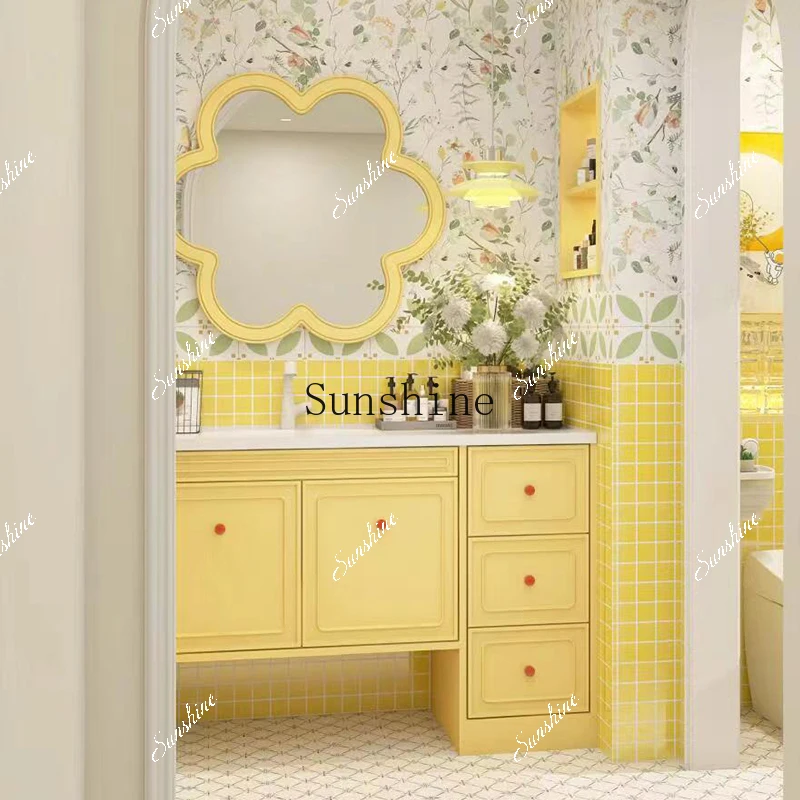 

Bathroom Cabinet Combination Washbasin Dopamine Washstand Toilet FT