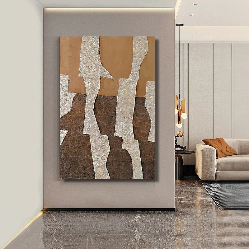 

z Home Decor Abstract 3D Mixed Media Artwork Large Handmade Paintings And Wall Arts House