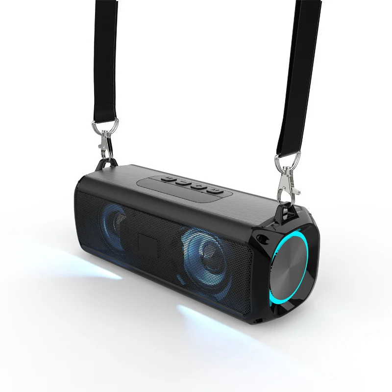 

GlowMarWholesale Outdoor Multi-Functional for Bluetooth Speakers New Dual Wireless Heavy Bass RGB LED Lighting 5W Output Speaker