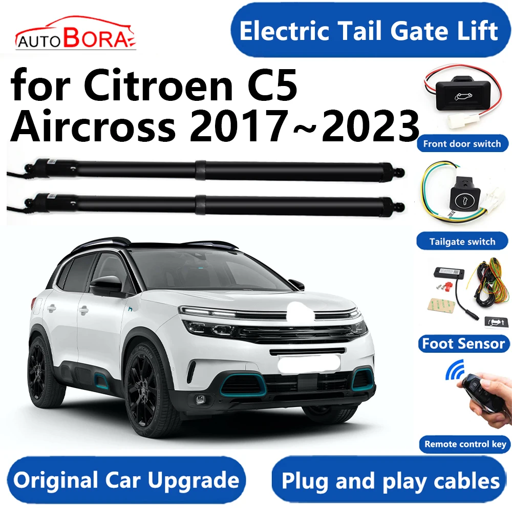 

AutoBora Car Electric Tail Gate Lift System Power Liftgate Kit Auto Automatic Tailgate Opener for Citroen C5 Aircross 2017~2023