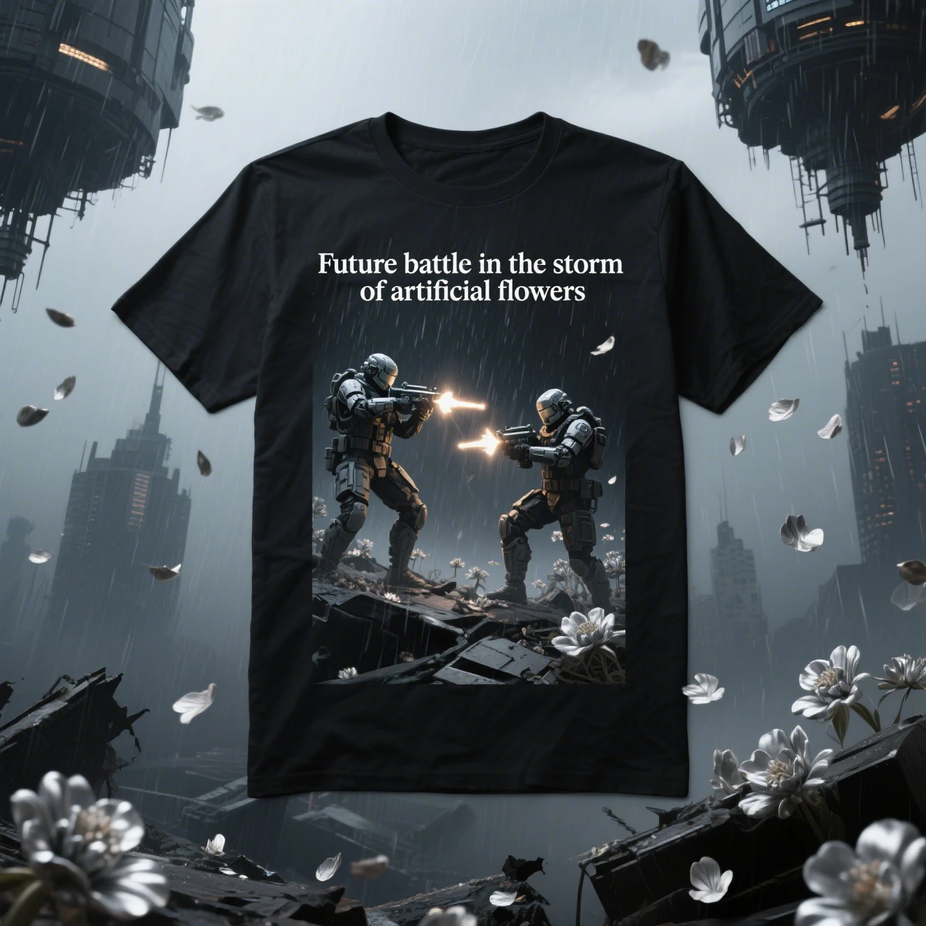 

The Two Armies Are At War, Graphic Printing, Summer Luxury Brand Pure Cotton Men's and Women's T-shirts, Short Sleeves, Street