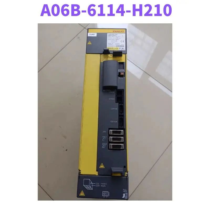Used FANUC A06B-6114-H210 A06B 6114 H210 Servo Amplifier Tested OK Expedited Delivery