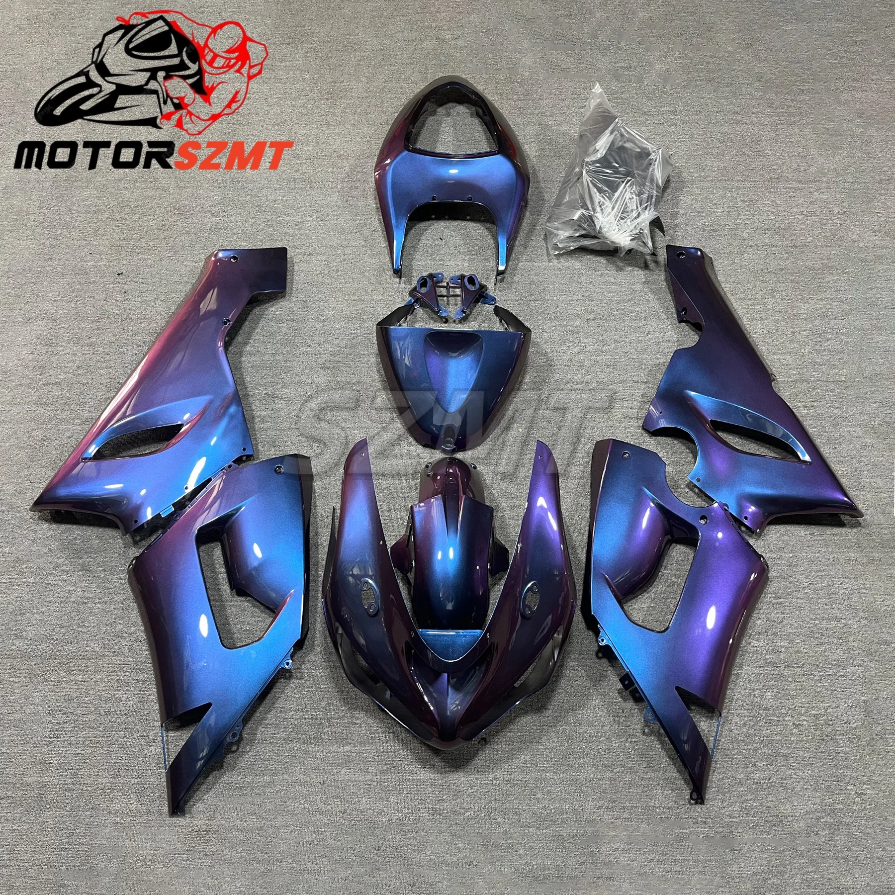

New ABS Full Fairings Kit Fit For KAWASAKI ZX-6R ZX6R 636 2005 2006 05 06 Bodywork Set