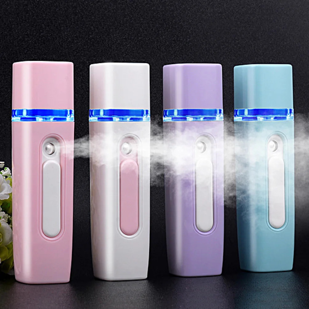 

Nano Sprayer USB Rechargeable 28ml Green Handy Facial Mister Moisturizing Hydrating Cooling Face Spray for Skin Care Makeup