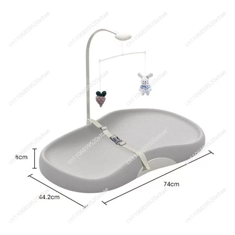 Portable Baby Changing Station, Washable Massage Table with Waterproof Mat for Infant Care, Foldable Diaper Changing Table