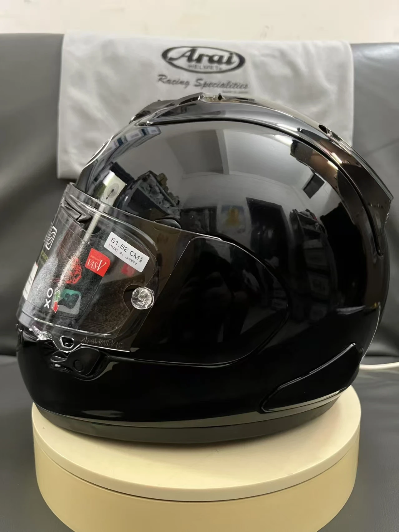 

Мотоциклетный шлем на все лицо, модель rx7x, цвет черный