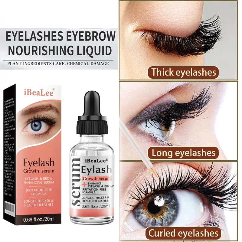 7Days Fast Eyelash Growth Ser Natural Ebony Curl Eyelashes Eyelash Eyebrow Enhancement Essence Thick Black Eyelash Care Eye Care