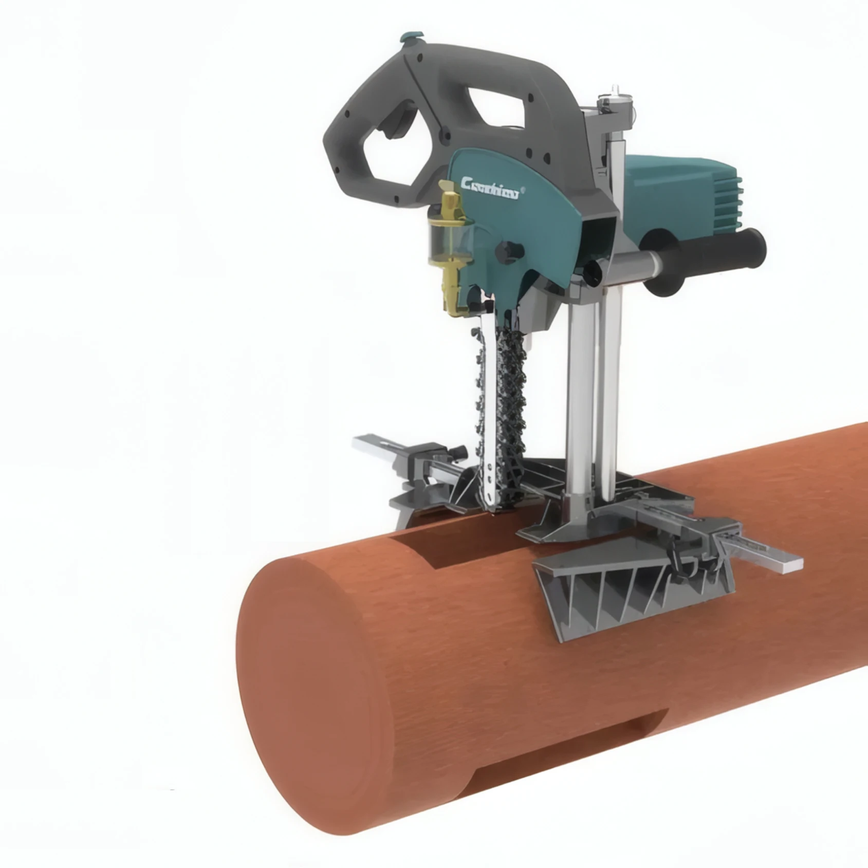 

CZM-150 2500W Electric Wood Square Hole Mortiser 4000RPM 150mm Depth for Pine Oak Maple Logs Timber