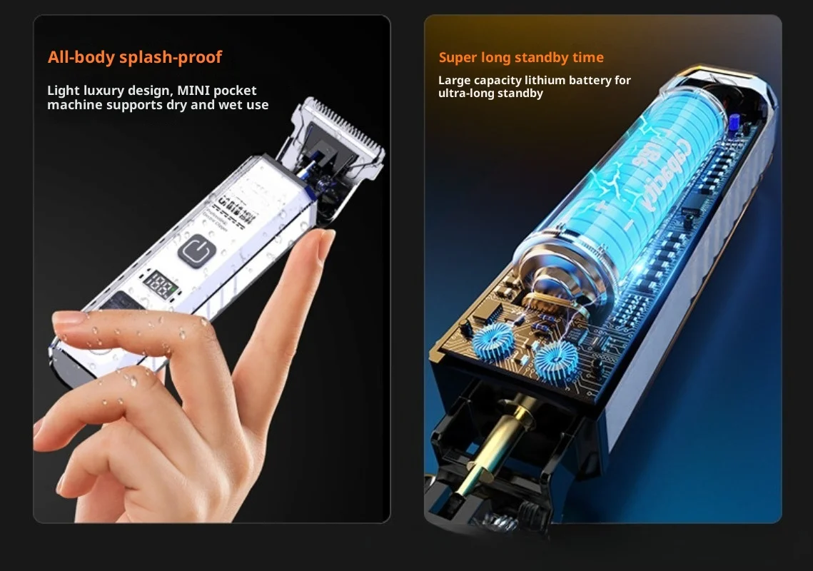 Nouveau Type-c rasoir électrique rasoir pour hommes tondeuse barbier Machine à raser X60 professionnel tondeuse à cheveux livraison directe tondeuse à barbe