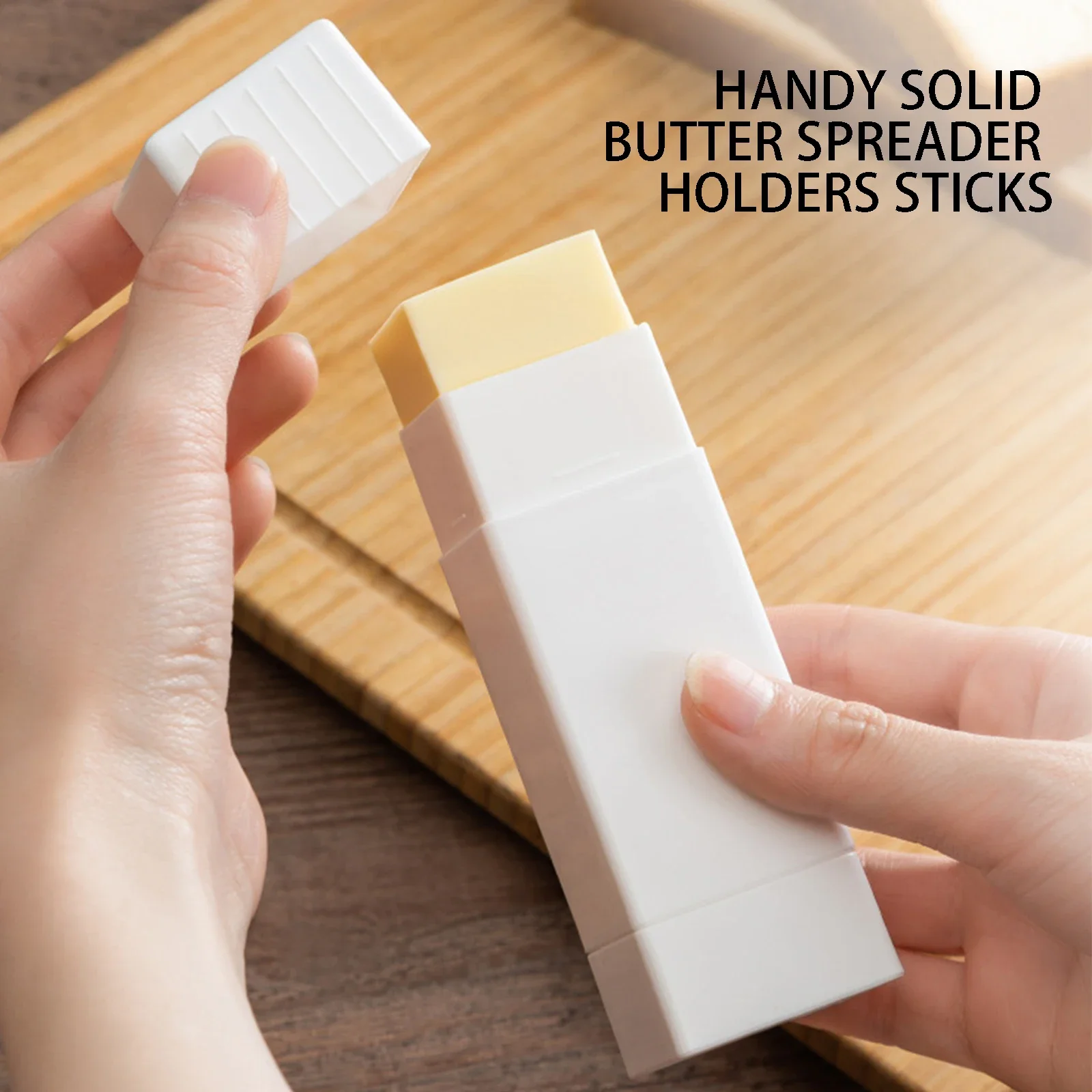 Handy Solid Butter Spreader Holders Sticks Plastic Storage Box Small Kitchen Baking Tools Container Cheese Keeper Case 1PC