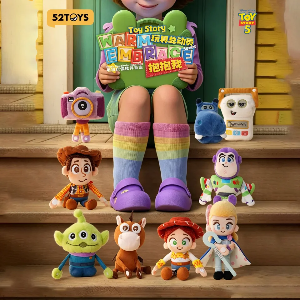 New 52toys Toy Story 5 Hug Me Series Blind Box Plush Doll Action