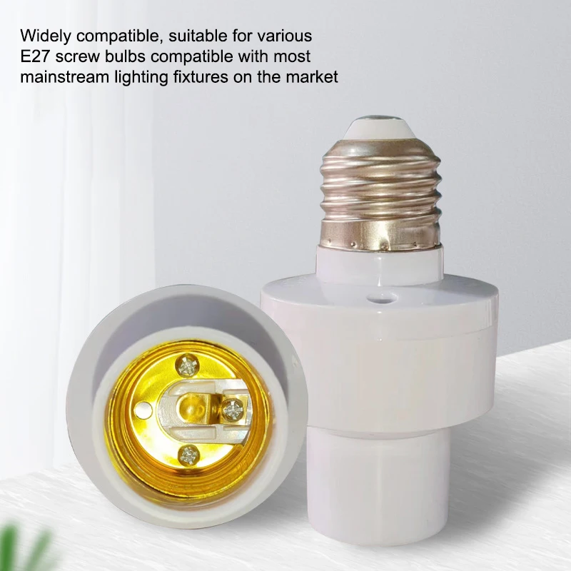 For E27 Socket Smart Light Bulb Adapter- Perfect For Voice Control In Kitchen Smart Home Electronics Accessories