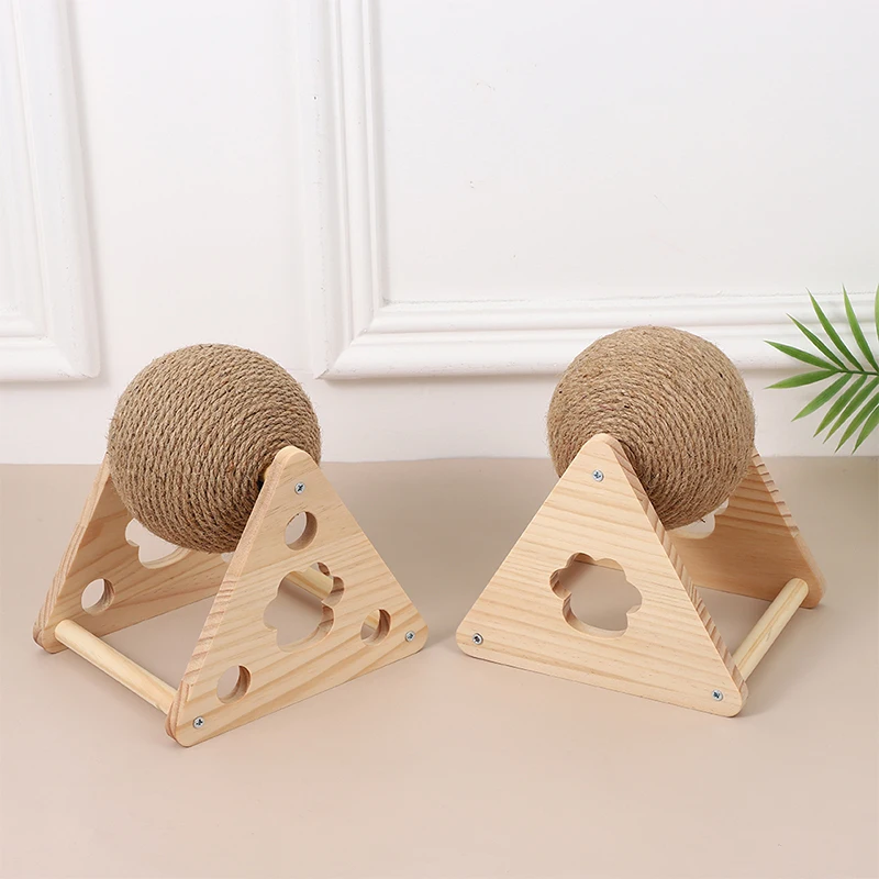 

Cat Scratching Ball Toy Kitten Sisal Rope Ball Board Grinding Paws Toys Cats Scratcher Wear-resistant Pet Furniture Supplies