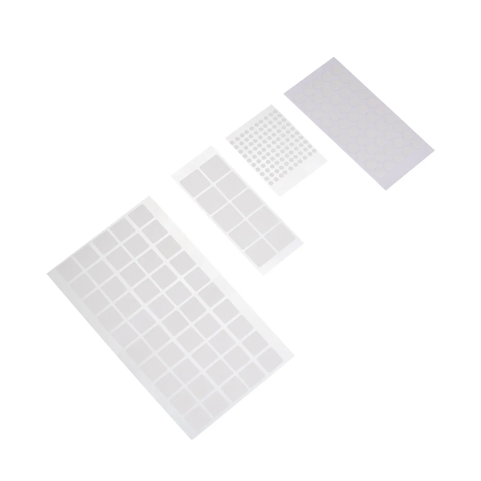 

Transparent Acrylic Double Sided Sticky Dots Round Square Tapes Removable Adhesive Wall Dot Stickers DIY Craft Decoration Fixing