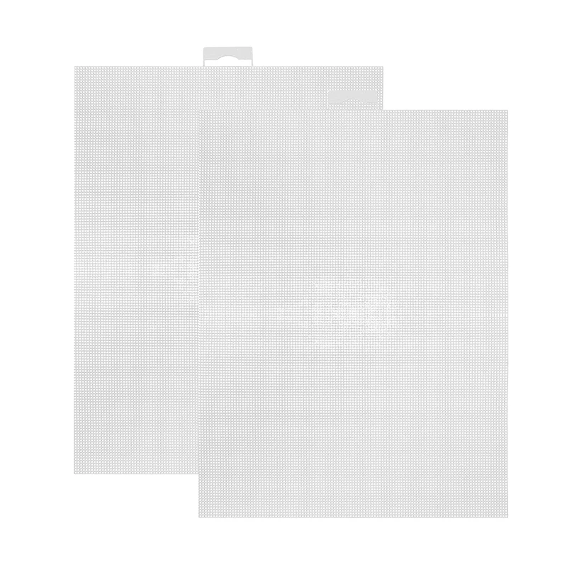 Plastikplatten, 14 Stück, Plastik-Mesh-Gewebe, Plastik-Kreuzstich-Canvas, Netzgewebe für Stickerei, DIY-Handwerk, Stricken – Detail 8