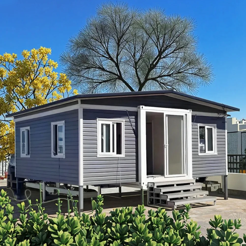 

High Quality Breathable Steel Expandable Container House Modular Design for Customizable Residential Commercial Temporary Use