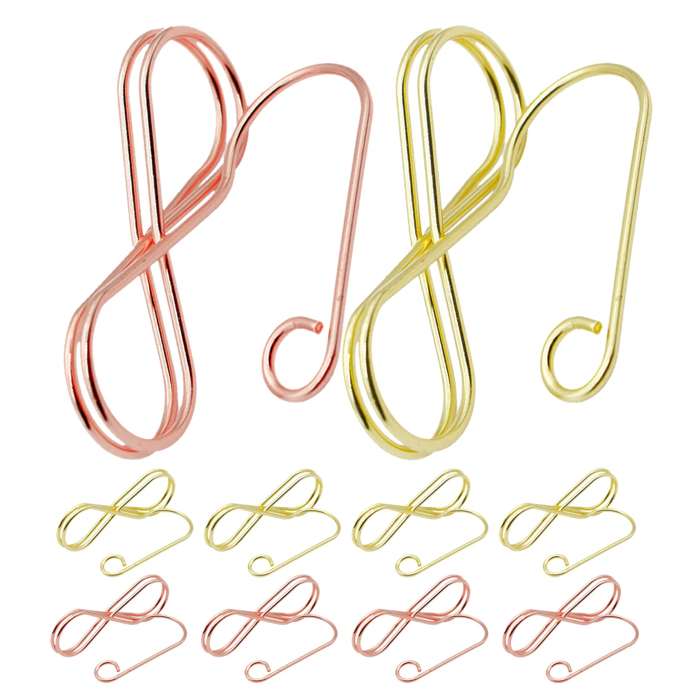 

10pcs Photo Business Card Notes Holders Folder Stand Desktop Table Sign Picture Wedding Card Memo Clip Holder