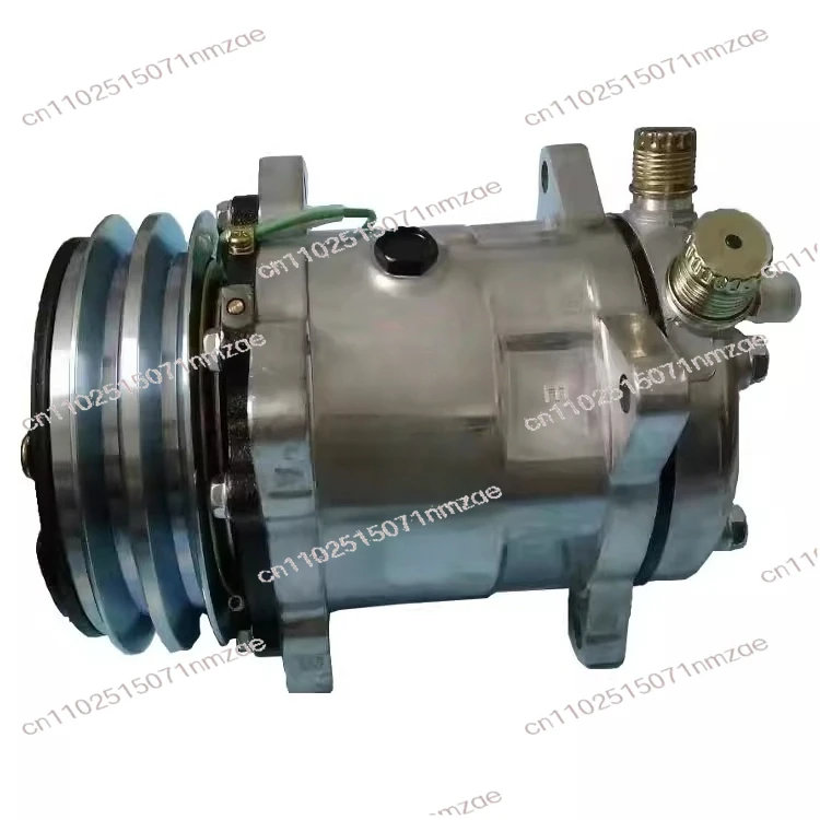 508 Automotive Air Conditioning Compressor Agricultural Excavator Forklift All Copper Cold Air Pump Modified Universal 24V