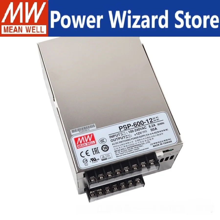 يعني جيدا PSP-600 PSP-600-24V/5/12/13.5/15/27/48 فولت لحمة مشرقة تحويل التيار الكهربائي ث يمكن أن تحل محل SP-500-24 #1