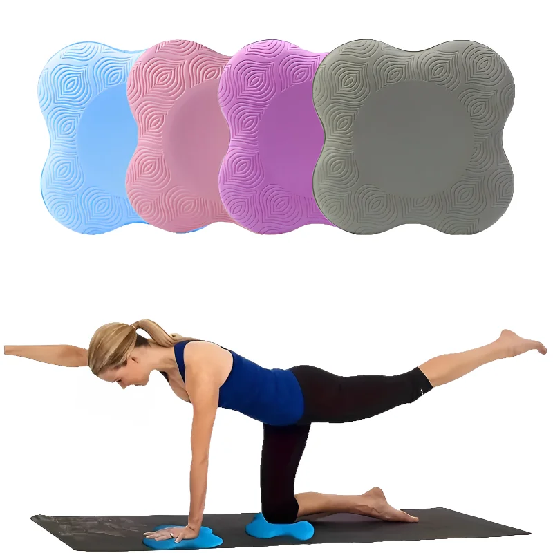

Tpe Thickened Anti Slip Yoga Kneeling Protective Pad Knee Soft Flat Support Slow Rebound Non-Slip Sports Fitness Mat Solid Elbow