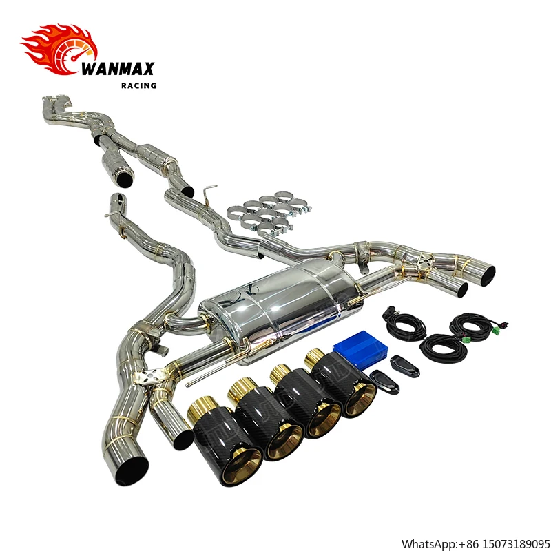 

Stainless Steel Catback Muffler Exhaust System for 2011 X3M F97 Exhaust Equal Length