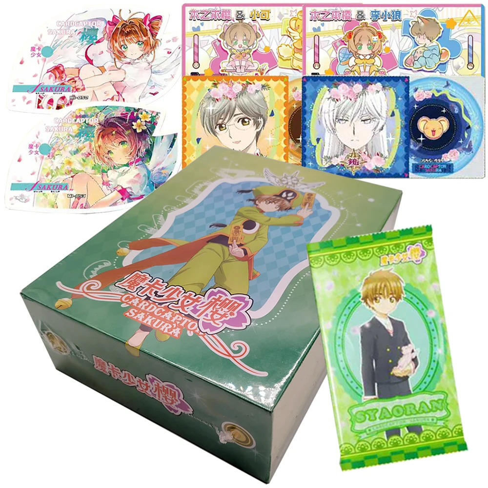 

Коллекционные карты Card Captor Sakura: редкие персонажи, любимые фанатами, милые Томоё Дайдоджи, в стиле креативного журнала, лимитированная серия