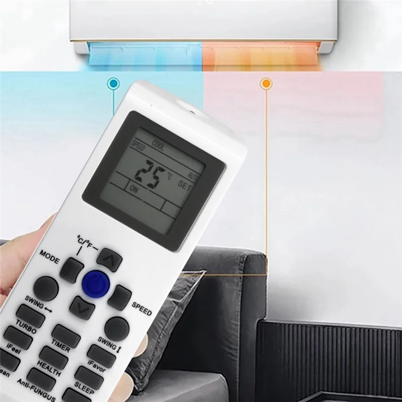 YKR-P/001E YKR-P/002E Reemplazo de control remoto de CA para aire acondicionado auxiliar Sub YKR-P/001E YKR-P/002E