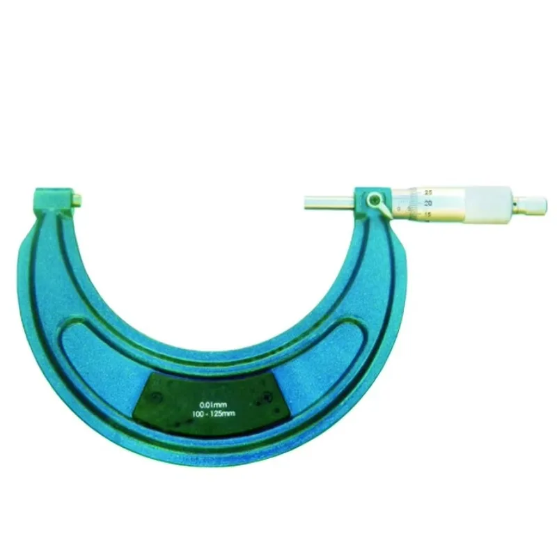 Customized Big Hole 275-300mm 300-400mm 400-500mm Flat Type Outside Micrometer Paint Spray High Quality Outside Micrometer