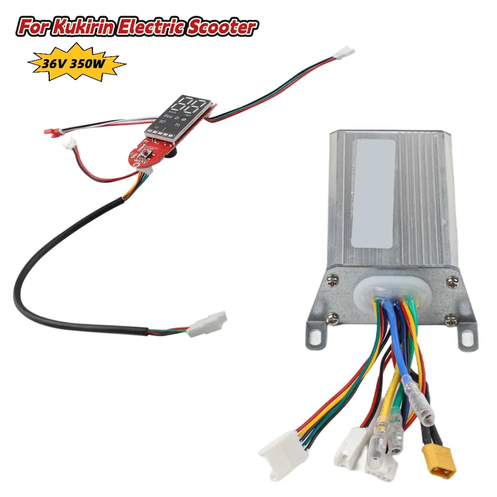 

Контроллер электрического скутера Kukirin 36 В 350 Вт, контроллер скутера, цифровой ЖК-дисплей, сменные аксессуары для скутера