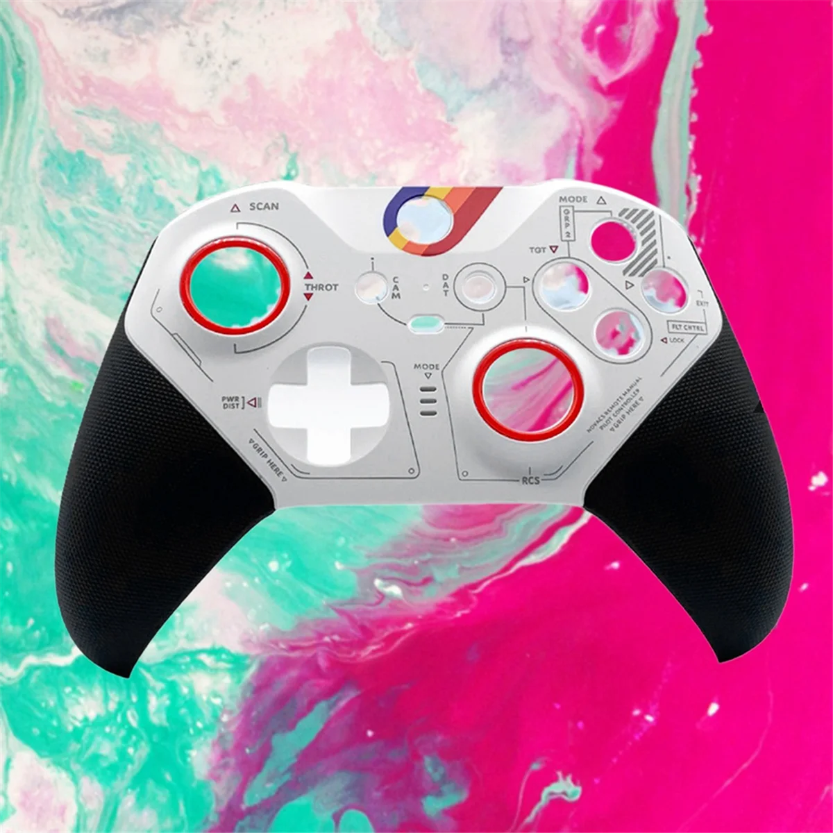 Práctico carcasa inferior para controlador Xbox One Elite Series 2, cubierta de placa frontal, carcasa de Panel