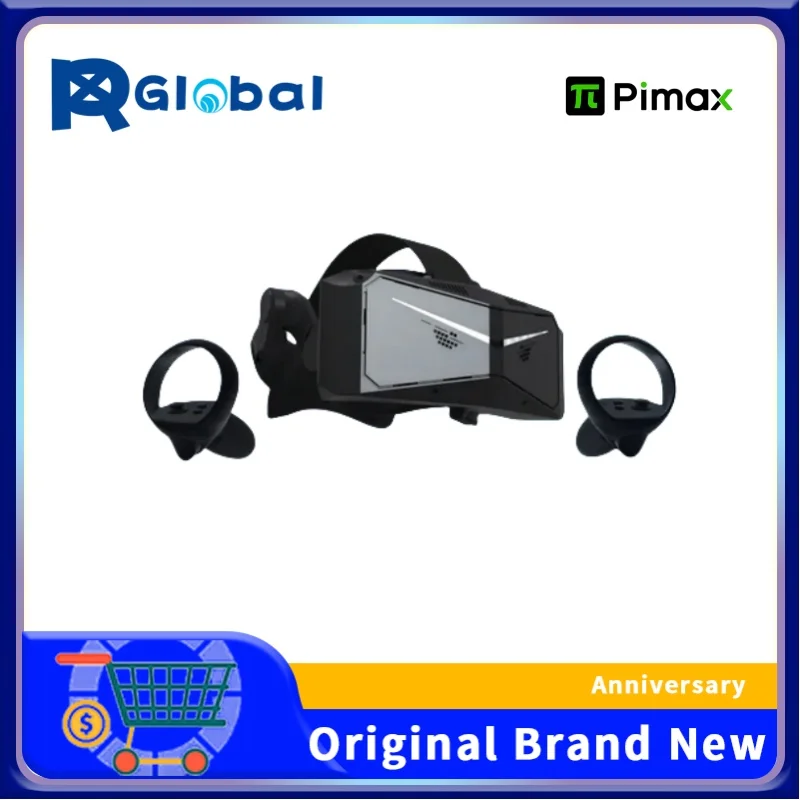 Pimax Crystal Light PC VR 해상도(단안 2880x2880) 120Hz 새 목록 눈당 매우 선명한 2880 x 2880 해상도